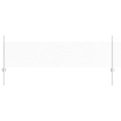 Fence with Posts Silver 0.5 x 25 m Steel