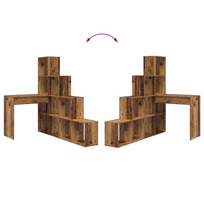 Corner Desk Old wood 101.5 x 149.5 x 149.5 cm Engineered wood