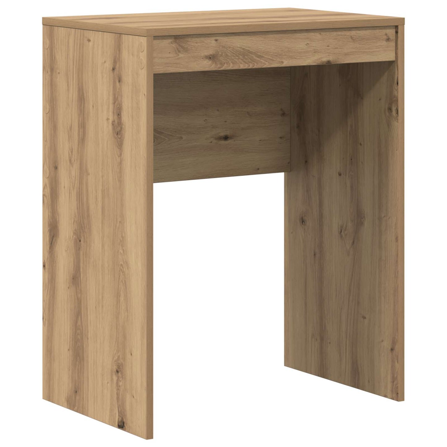 Desk with Storage with Drawer 2 pcs Artisan oak Engineered wood