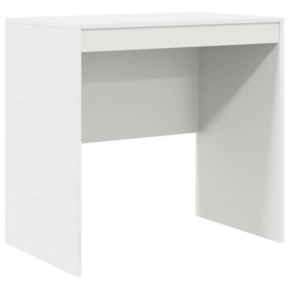 Desk with Storage 2 pcs White 80 x 50 x 76 cm Engineered wood