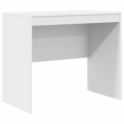 Desk with Storage 2 pcs White 90 x 50 x 76 cm Engineered wood