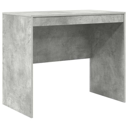 Desk with Storage 2 pcs Concrete Grey 90 x 50 x 76 cm