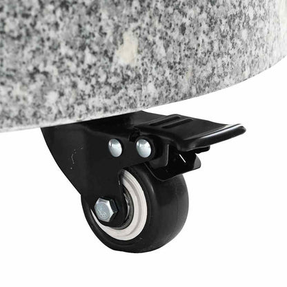 Parasol Base Grey 45 x 45 x 45 cm Granite