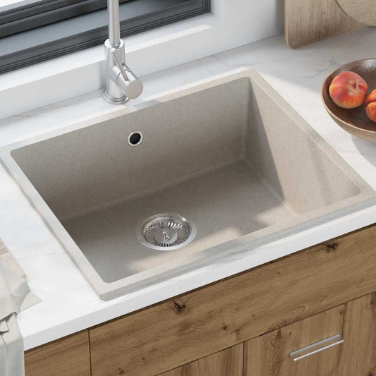 Kitchen Sink Beige 54 x 44 x 20 cm Granite
