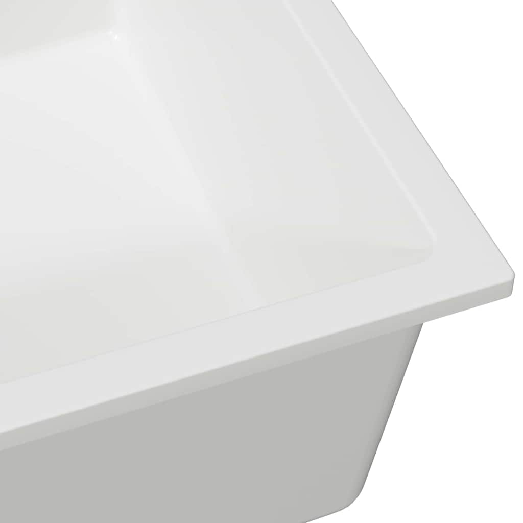 Kitchen Sink White 54 x 44 x 20 cm Granite