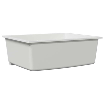 Kitchen Sink White 54 x 44 x 20 cm Granite