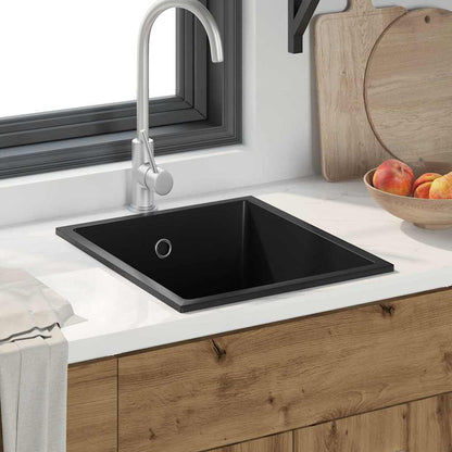 Kitchen Sink Black 38 x 44 x 20 cm Granite