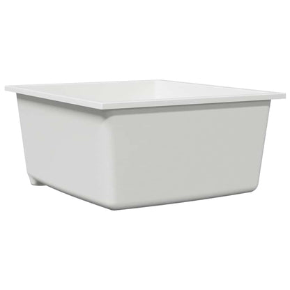 Kitchen Sink White 38 x 44 x 20 cm Granite