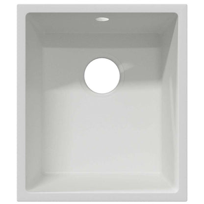Kitchen Sink White 38 x 44 x 20 cm Granite