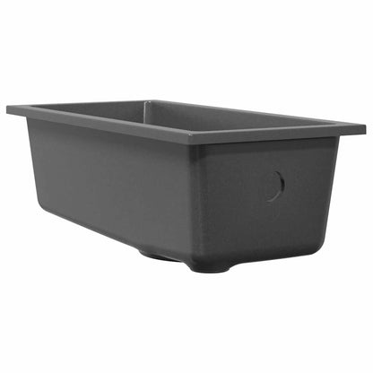 Kitchen Sink Grey 21 x 44 x 14 cm Granite