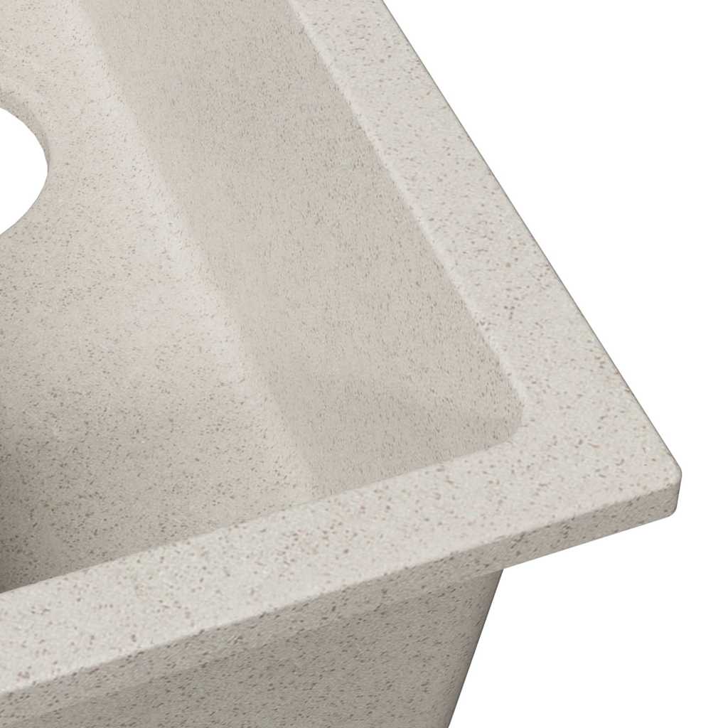Kitchen Sink Beige 21 x 44 x 14 cm Granite