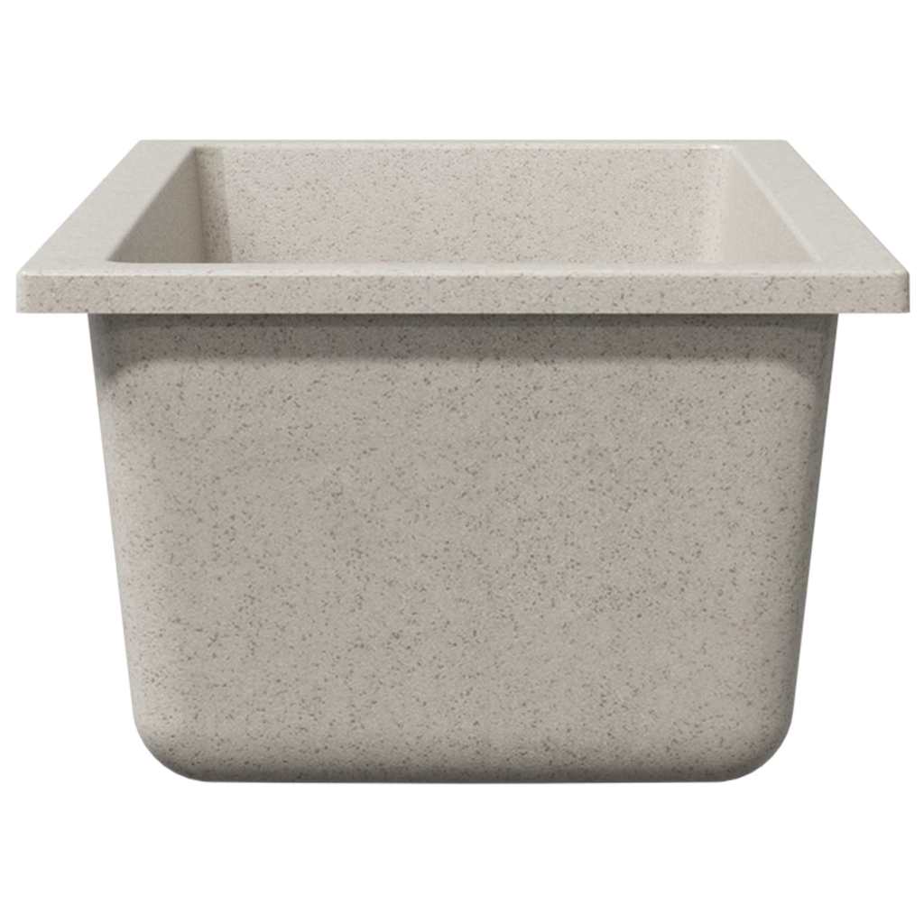Kitchen Sink Beige 21 x 44 x 14 cm Granite