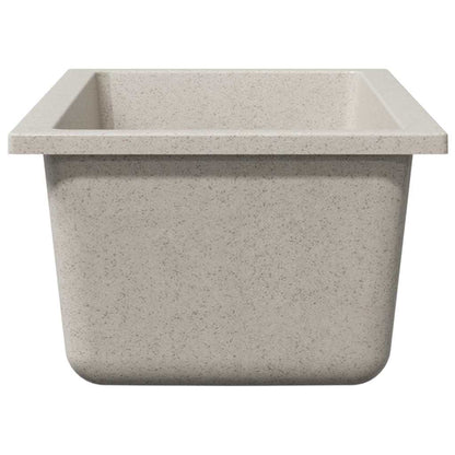 Kitchen Sink Beige 21 x 44 x 14 cm Granite