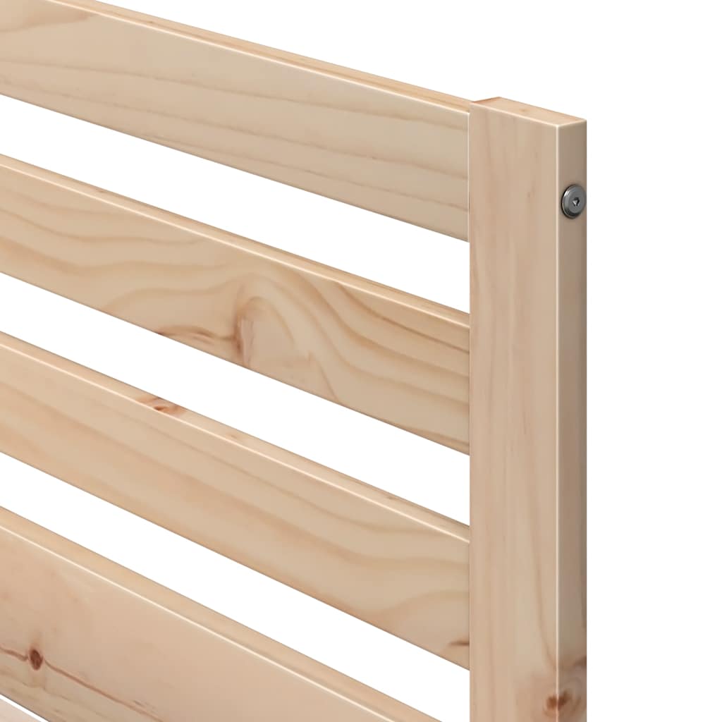 Day bed with Trundle without Mattress 80x200 cm