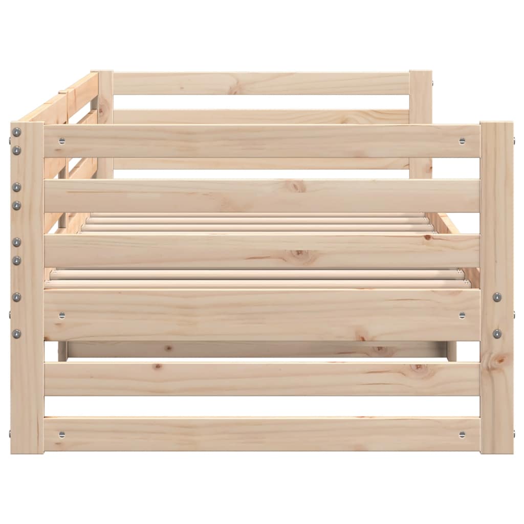 Day Bed without Mattress 80x200 cm Solid Wood Pine