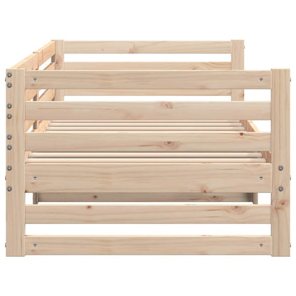 Day Bed without Mattress 80x200 cm Solid Wood Pine