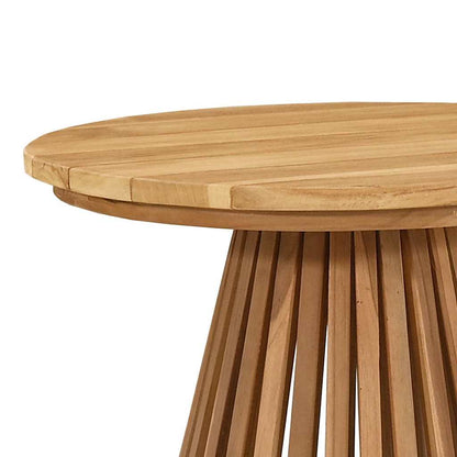 Garden Side Table Brown 50 x 50 x 49.5 cm Solid teak wood