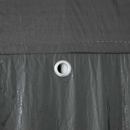 Party Tent Anthracite and White 600 x 400 x 266 cm