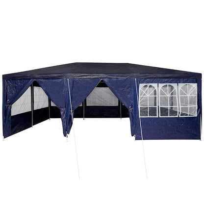 Party Tent Blue and White 600 x 400 x 266 cm