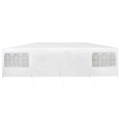Party Tent White 800 x 400 x 266 cm Polyester and Steel