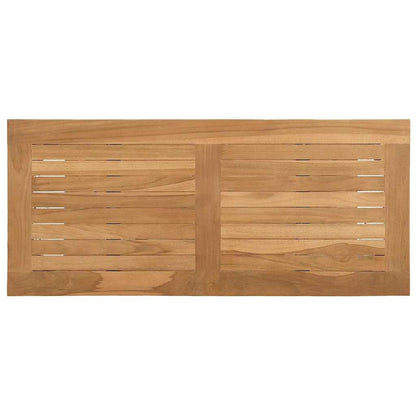 Coffee Table with Storage Brown 85 x 35 x 75 cm Solid teak wood