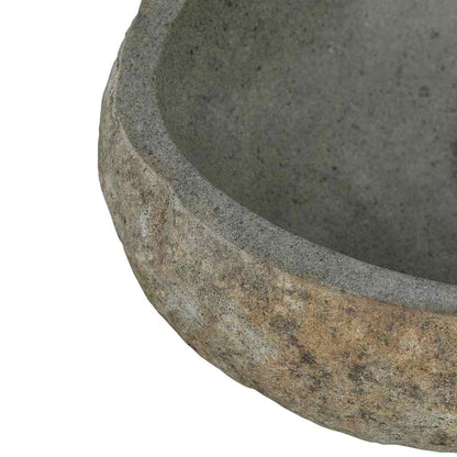 Basin Light grey (38-45) x (30-35) x 15 cm River stone