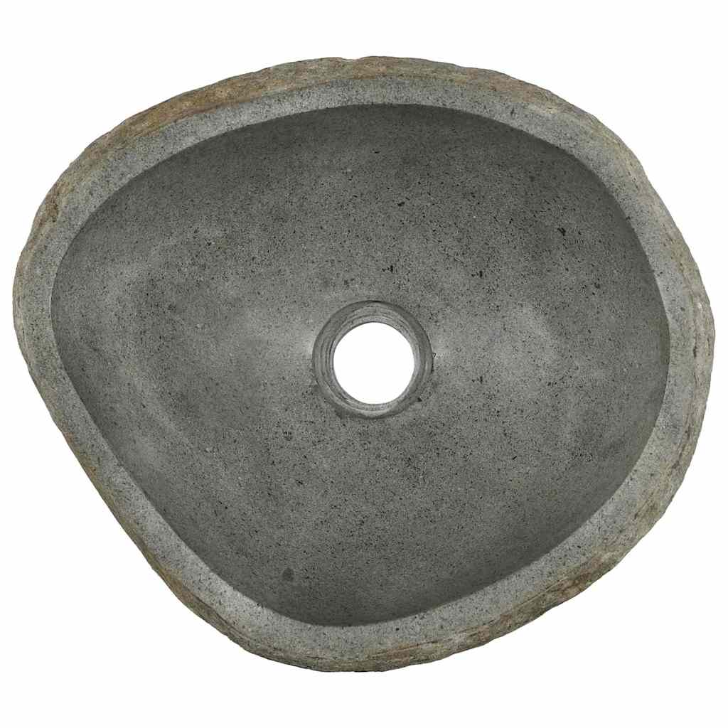 Basin Light grey (38-45) x (30-35) x 15 cm River stone