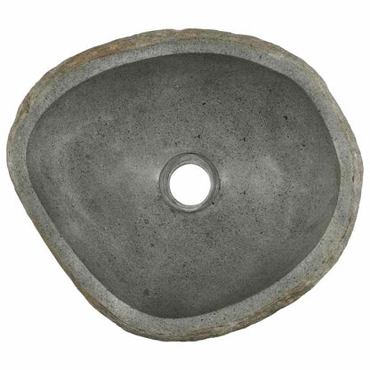 Basin Light grey (38-45) x (30-35) x 15 cm River stone