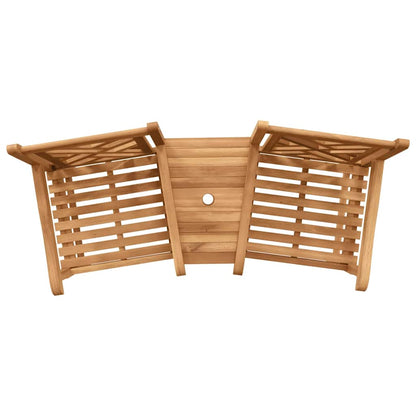 Outdoor Chairs Brown 152 x 63 x 89 cm Solid teak wood