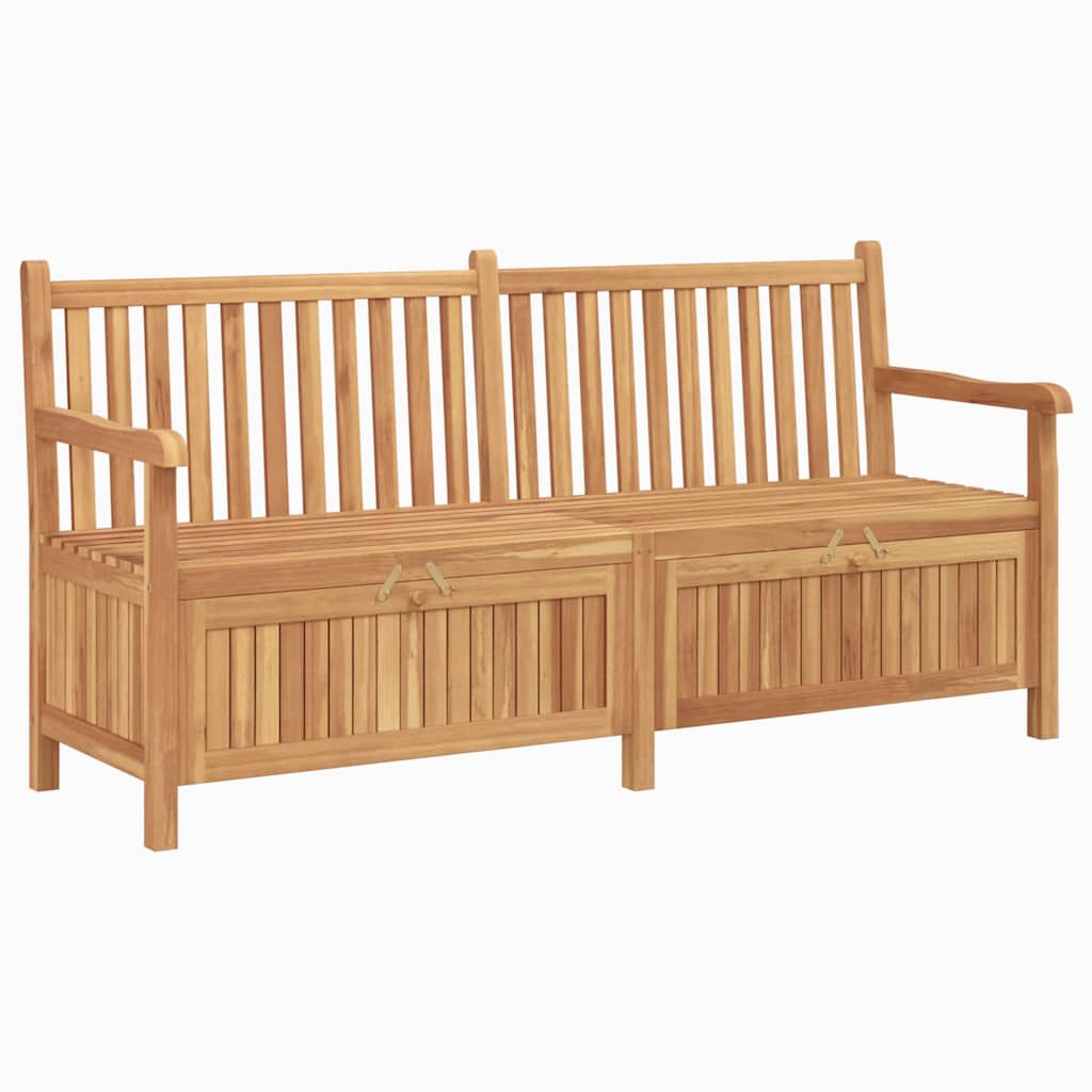 Garden Storage Bench Brown 180 x 60 x 90 cm Solid teak wood