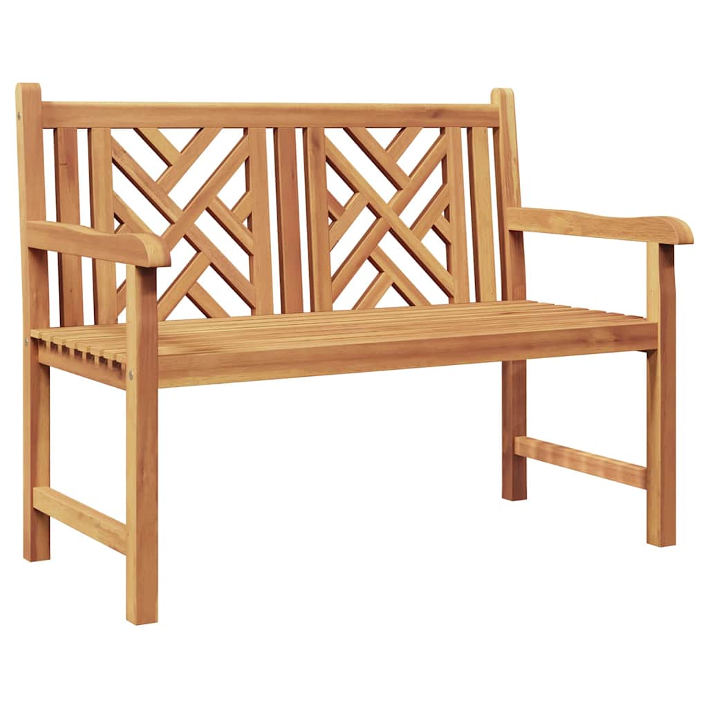 Garden Bench Brown 114 x 60 x 90 cm Solid teak wood