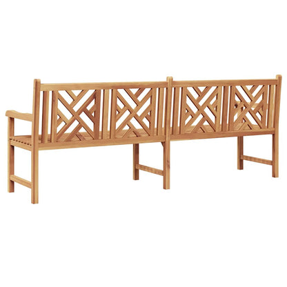 Garden Bench Brown 228 x 60 x 90 cm Solid teak wood
