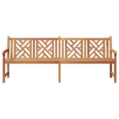 Garden Bench Brown 228 x 60 x 90 cm Solid teak wood