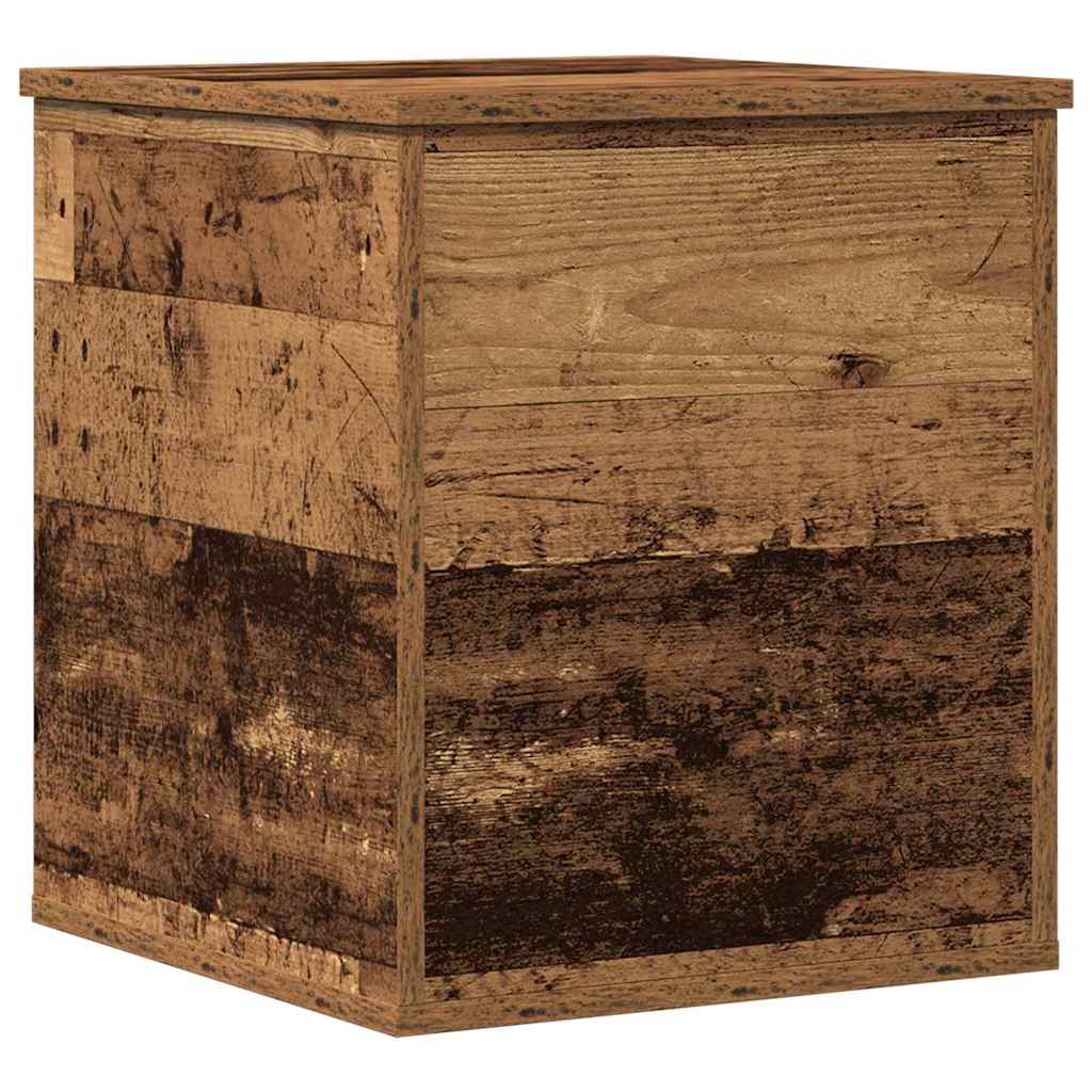 Storage Box Old Wood 40 x 42 x 46 cm Engineered Wood