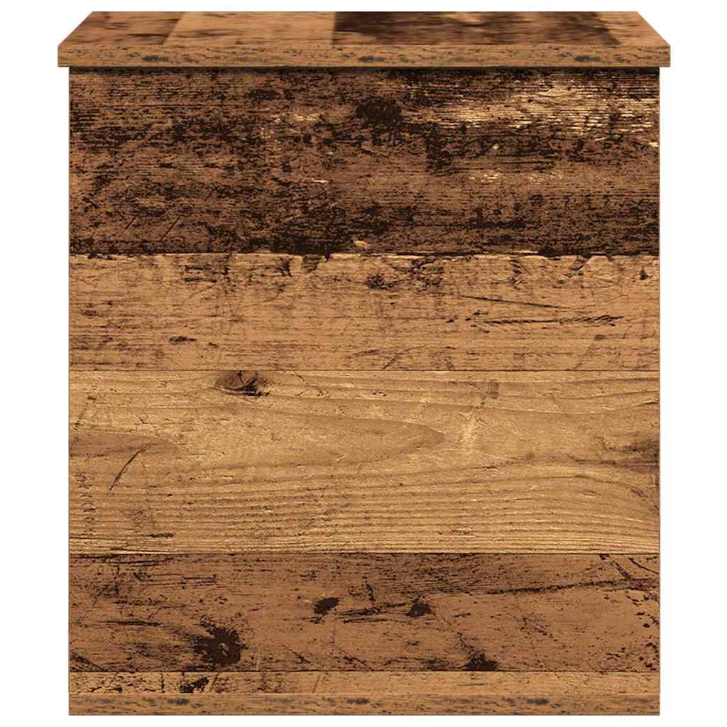 Storage Box Old Wood 40 x 42 x 46 cm Engineered Wood