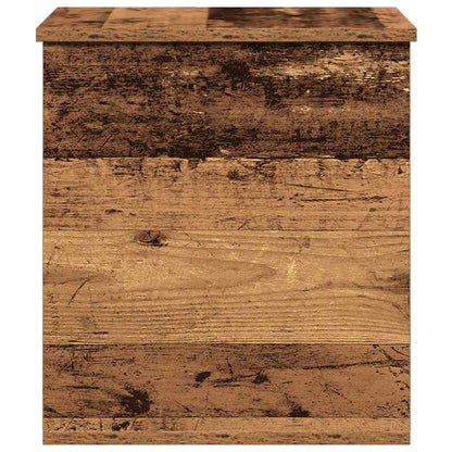 Storage Box Old Wood 40 x 42 x 46 cm Engineered Wood
