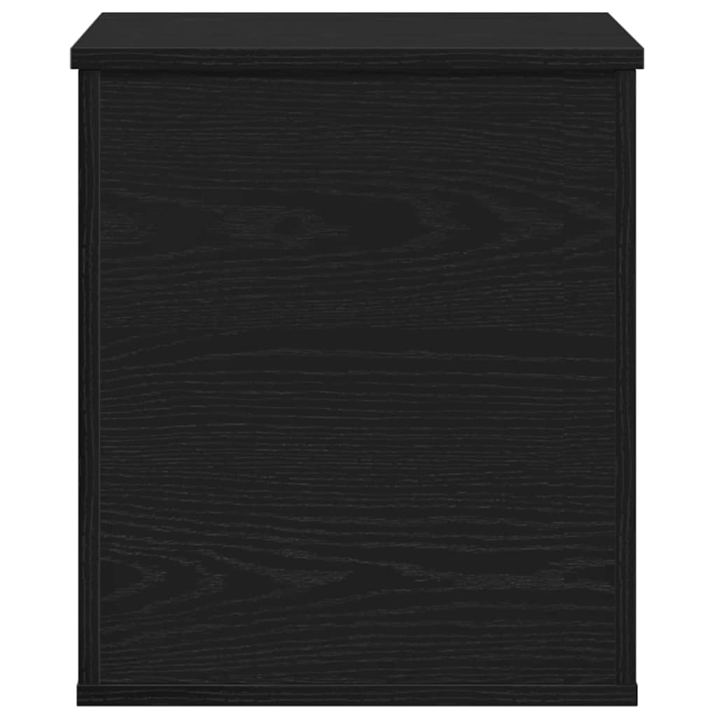 Storage Box Black Oak 40 x 42 x 46 cm Engineered Wood