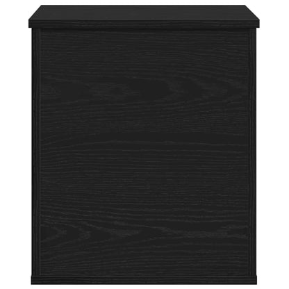 Storage Box Black Oak 40 x 42 x 46 cm Engineered Wood
