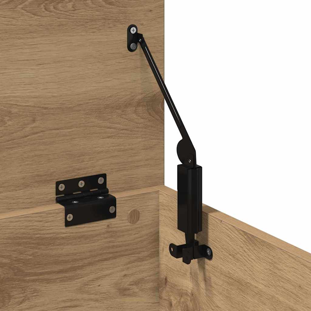 Storage Box Artisan Oak 30 x 35 x 35 cm Engineered Wood