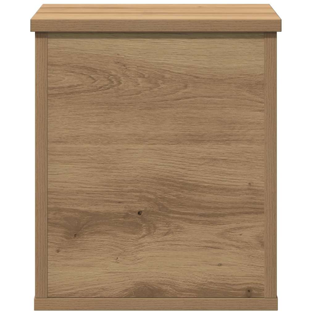 Storage Box Artisan Oak 30 x 35 x 35 cm Engineered Wood