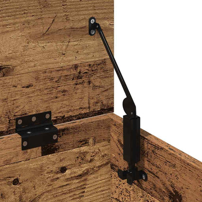 Storage Box Old Wood 90 x 35 x 35 cm Engineered Wood