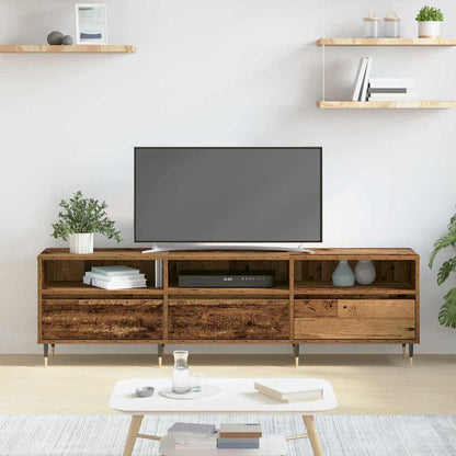 TV Cabinet Old Wood 150 x 30 x 45 cm Engineered Wood