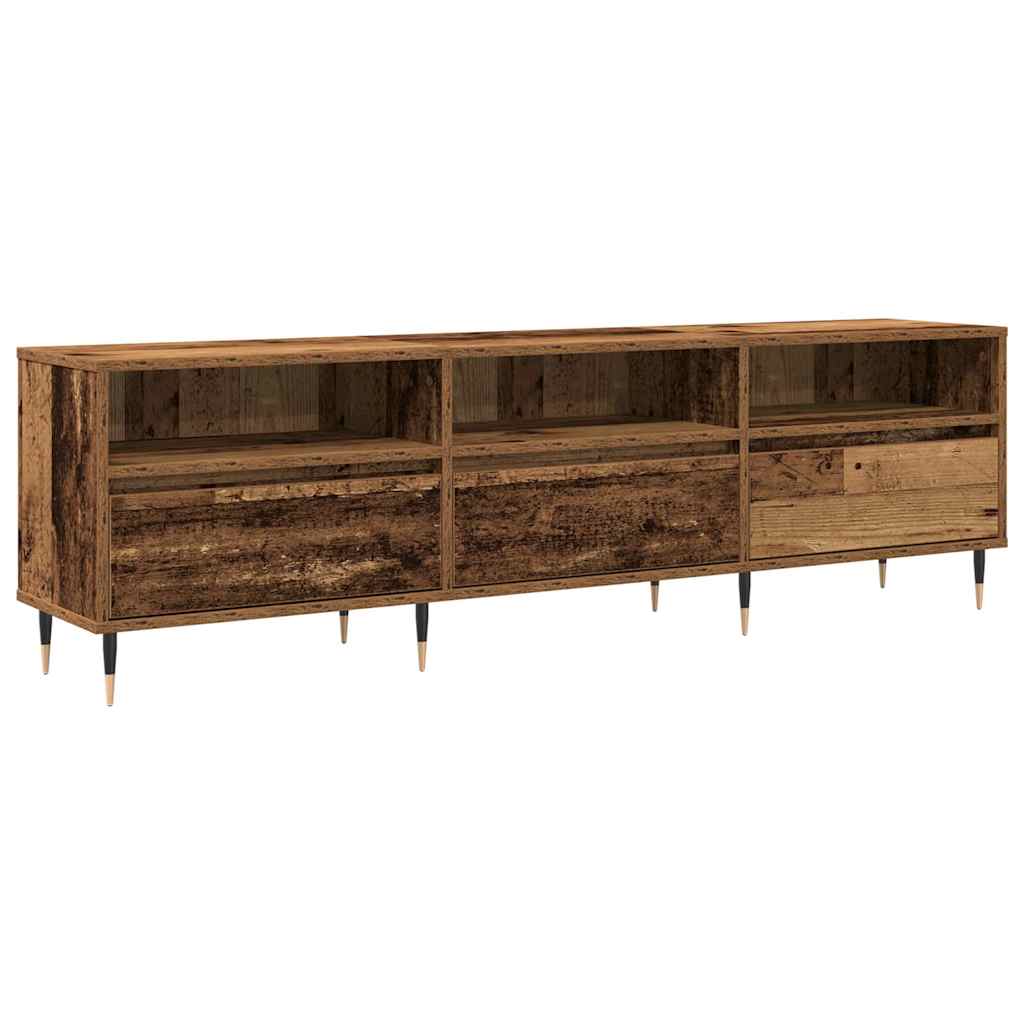TV Cabinet Old Wood 150 x 30 x 45 cm Engineered Wood