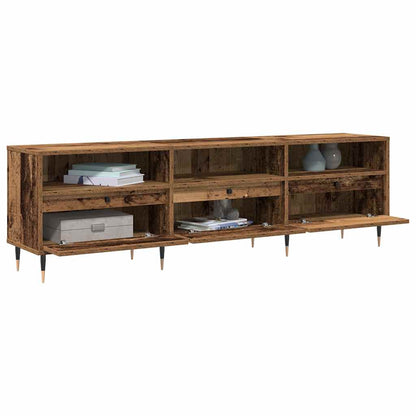 TV Cabinet Old Wood 150 x 30 x 45 cm Engineered Wood