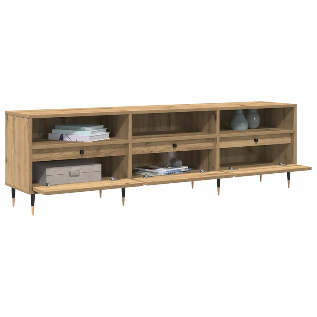 TV Cabinet Artisan Oak 150 x 30 x 45 cm Engineered Wood