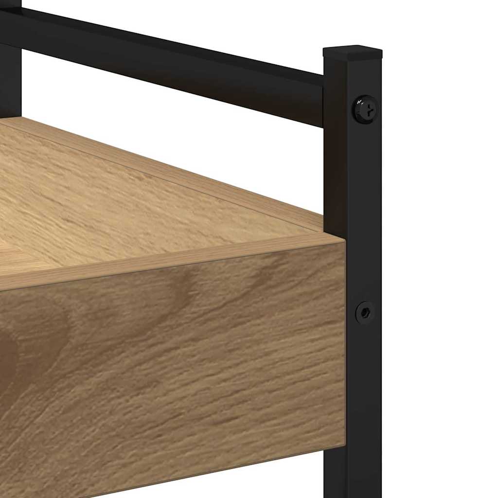 Kitchen Trolley Artisan Oak 50 x 30 x 70 cm Engineered Wood