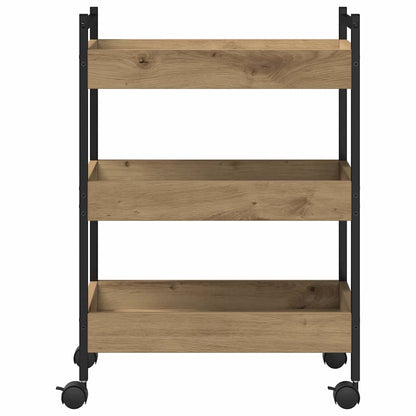 Kitchen Trolley Artisan Oak 50 x 30 x 70 cm Engineered Wood