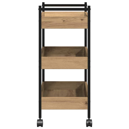 Kitchen Trolley Artisan Oak 50 x 30 x 70 cm Engineered Wood