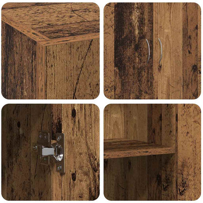 Office Cabinet Old Wood 60 x 32 x 77.5 cm - Engineered Wood