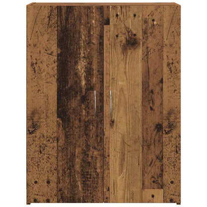 Office Cabinet Old Wood 60 x 32 x 77.5 cm - Engineered Wood